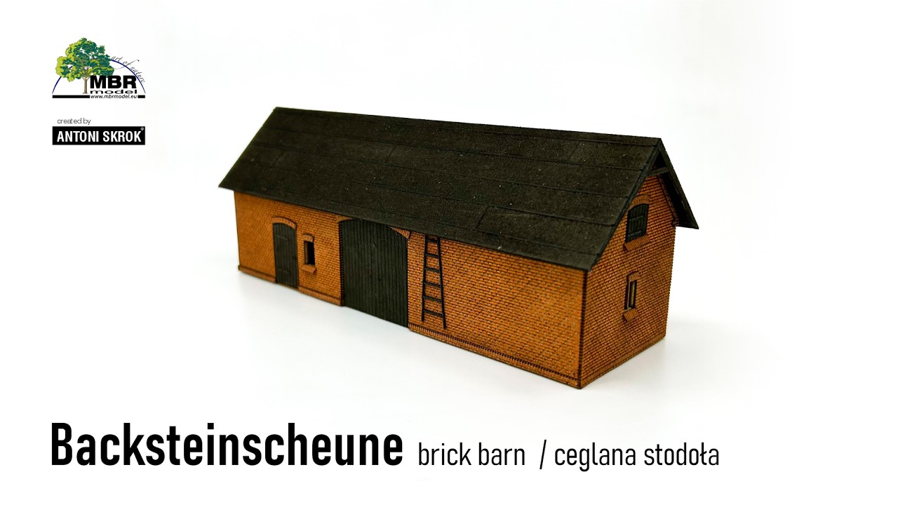 Backsteinscheune / brick barn / ceglana stodoła