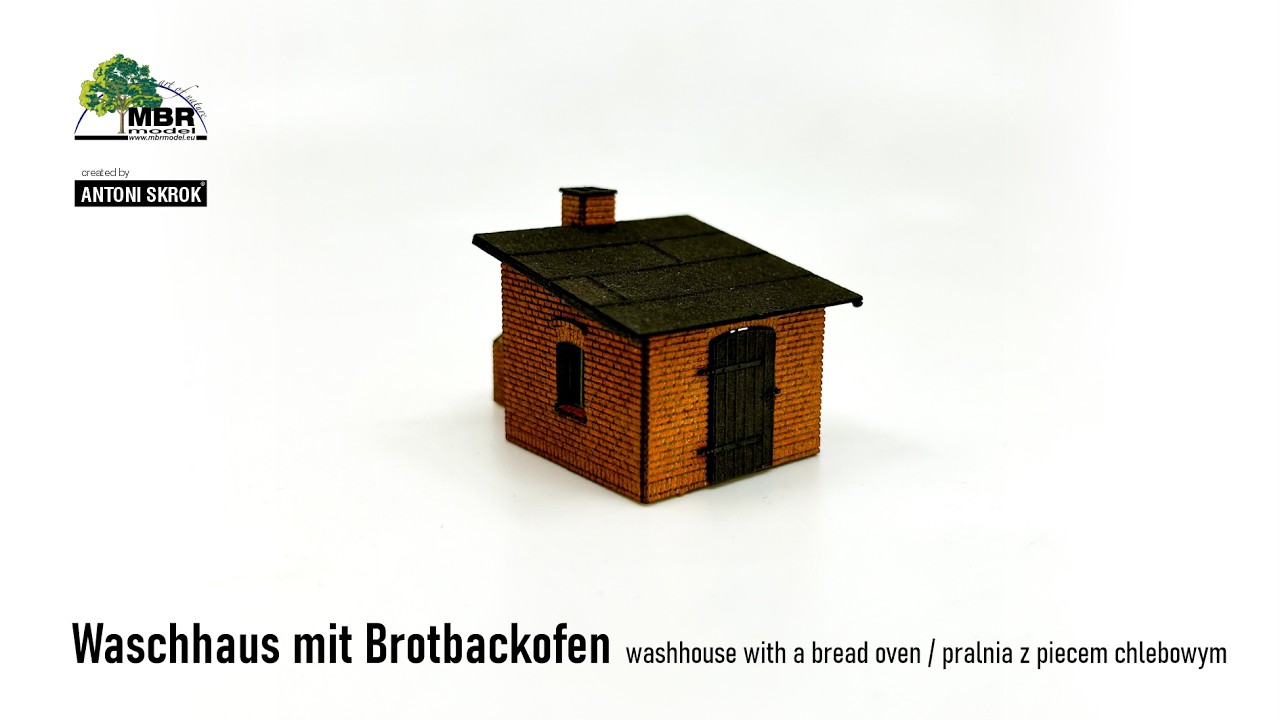 Waschhaus mit Brotbackofen / washhouse with a bread oven / pralnia z piecem chlebowym
