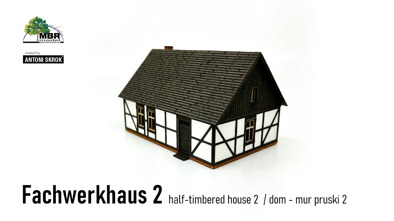 Fachwerkhaus 2 / half - timbered house 2  / dom - mur pruski 2