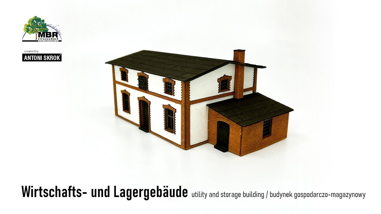 Wirtschafts- und Lagergebäude / utility and storage building / budynek gospodarczo-magazynowy