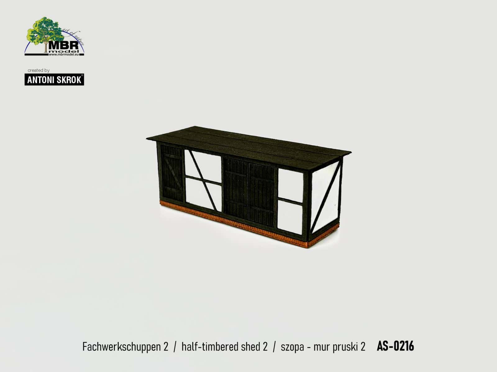 AS-0216 Fachwerkschuppen 2